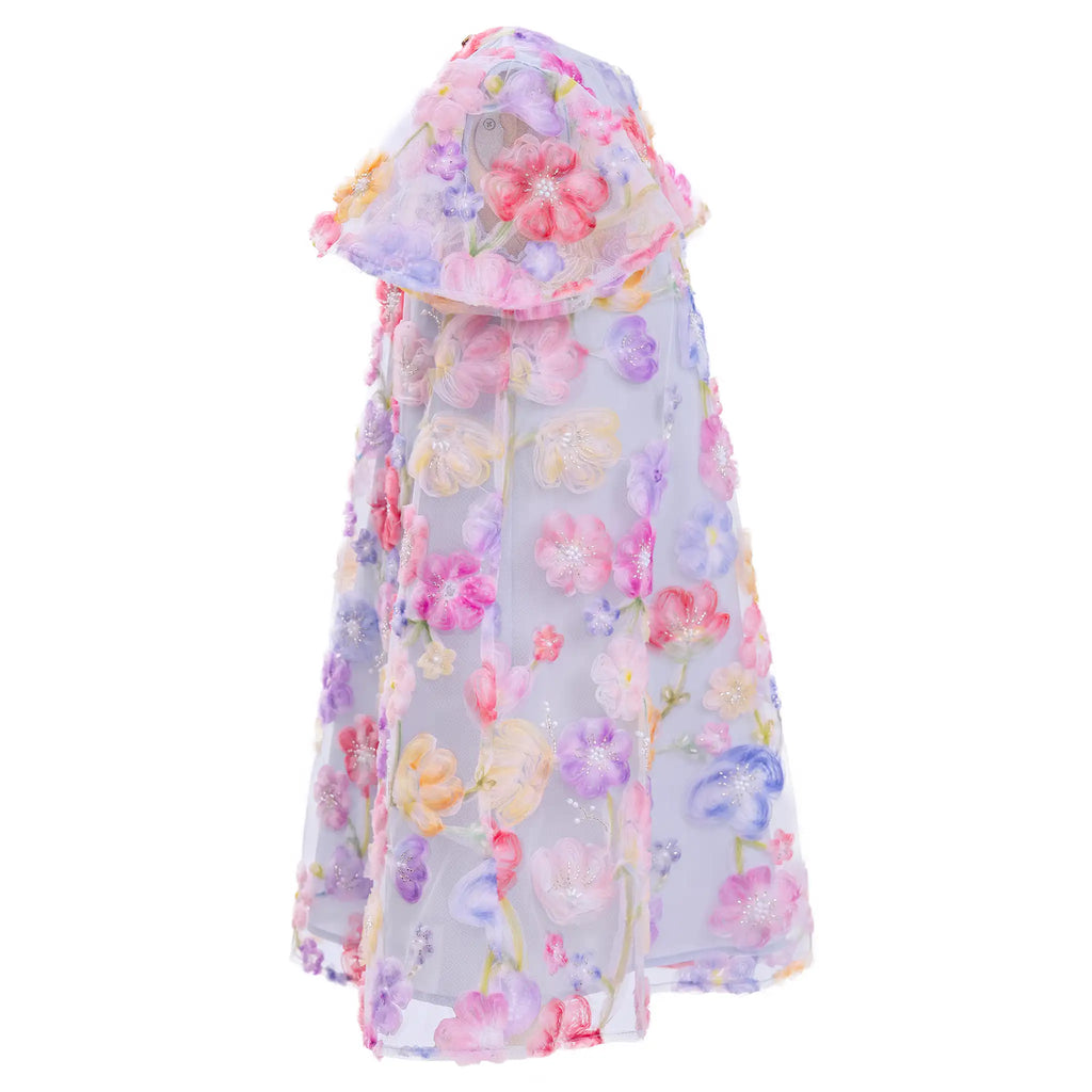 Organza Floral Beaded Dress