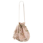 Gold Embroidered Sequin Bag
