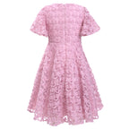 Pink Bow Prom Dress