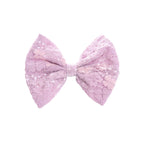 Sequin Lace Hair Bow