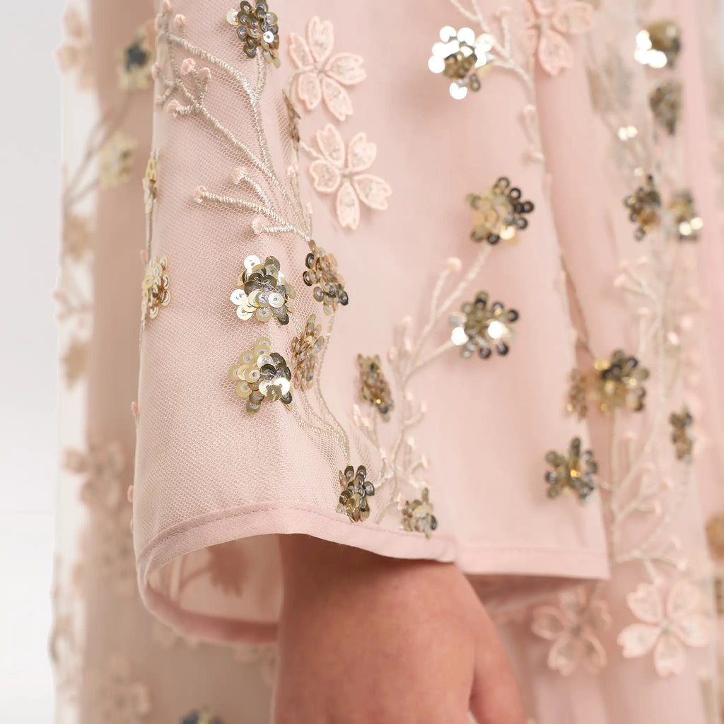 Gold Embroidered Sequin Jacket