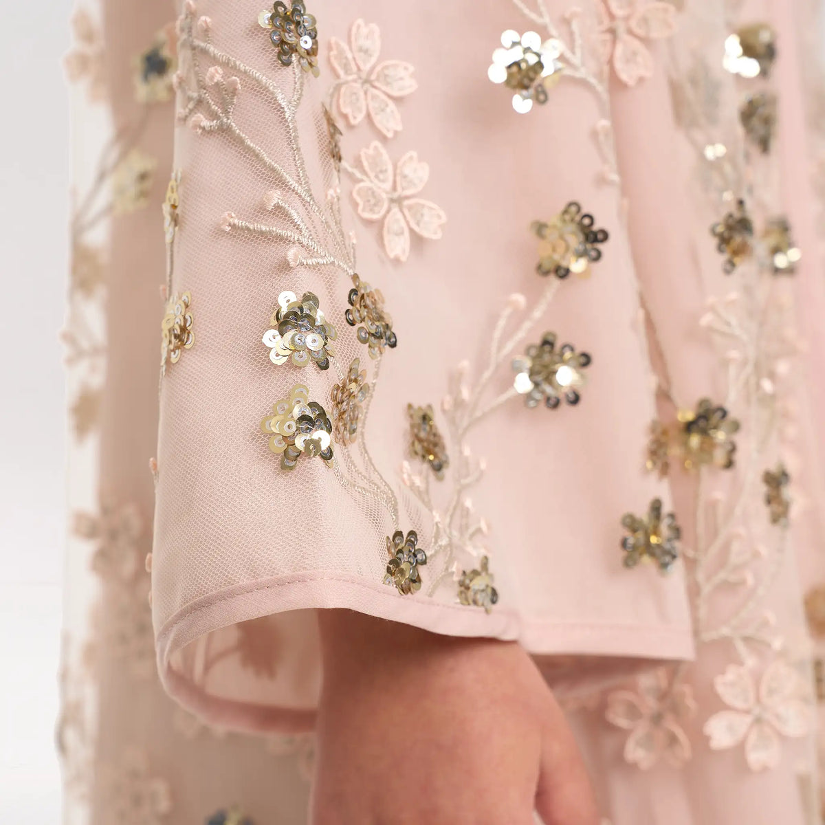 Gold Embroidered Sequin Jacket