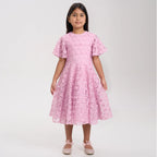 Pink Bow Prom Dress
